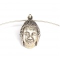 Colier choker cu amuletă Buddha | argint | Thailanda